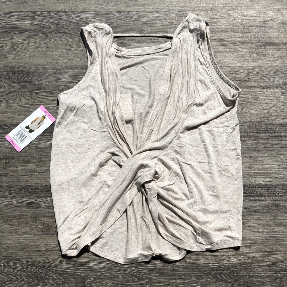 NWT Active Life Tank with back crossover detail